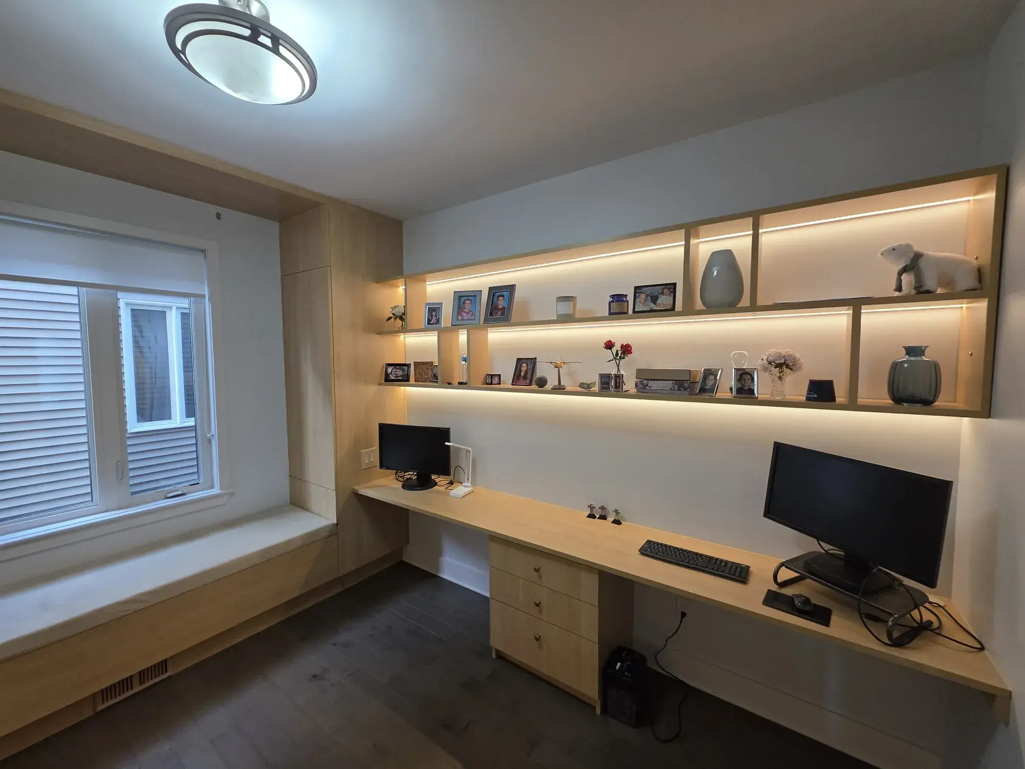 Purpose-built commercial office cabinetry